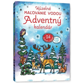 Kúzelné maľovanie vodou Adventný kalendár