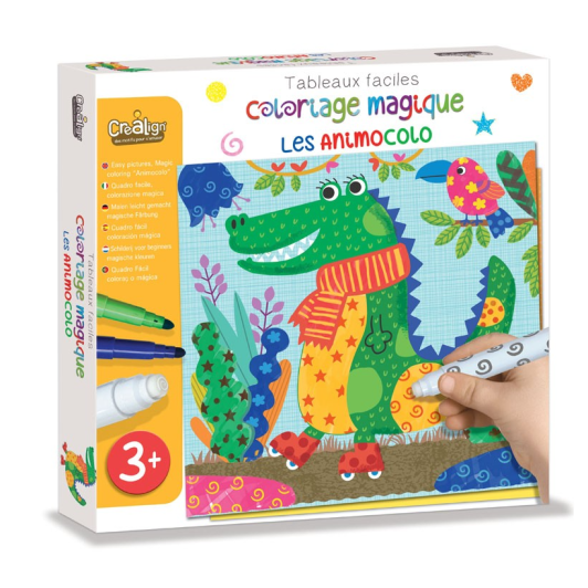 Tvorenie magickými fixkami Zvieratká 3+