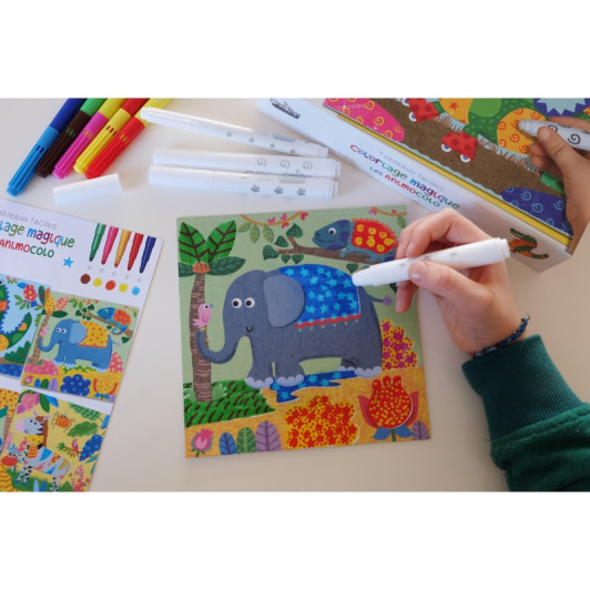 Tvorenie magickými fixkami Zvieratká 3+