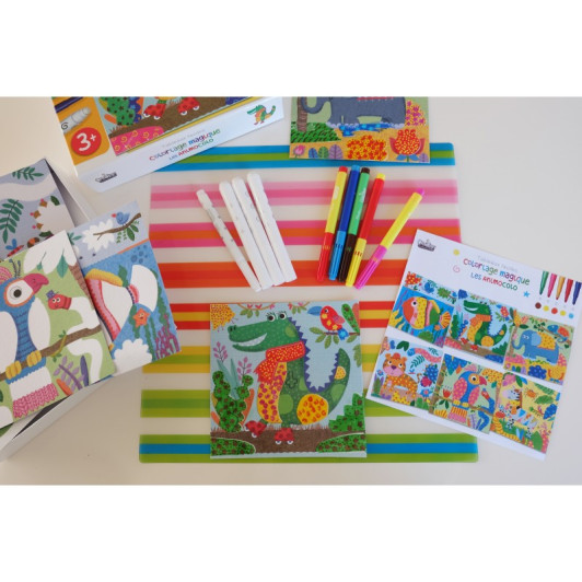 Tvorenie magickými fixkami Zvieratká 3+