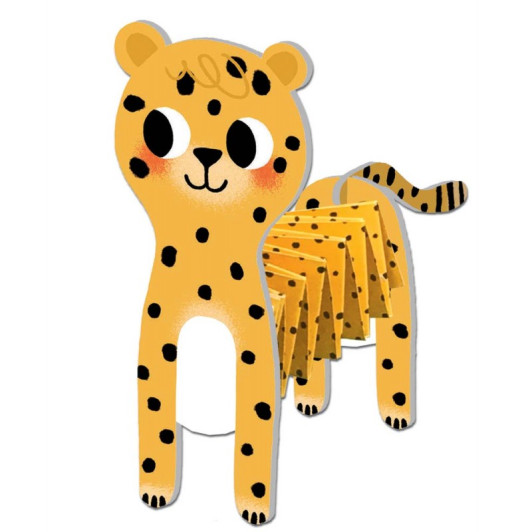 Tvorenie z papiera Zvieratká na savane