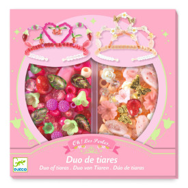 Duo diadémov Ružové