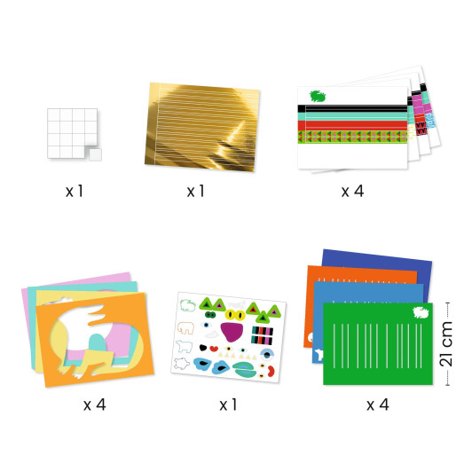 Tvorenie s papierom: prepletanie vpred a vzad