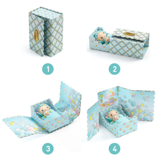 Tinyly figúrky v škatuľke: Blue a Bublinka