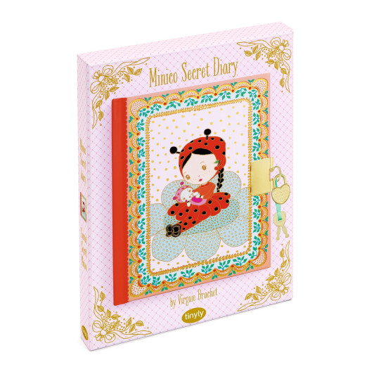 Tinyly Minico: tajný zápisník s visiacim zámkom