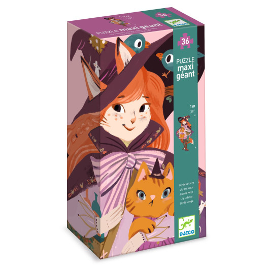 Čarodejnica Lily: Obrovské 36 dielne puzzle