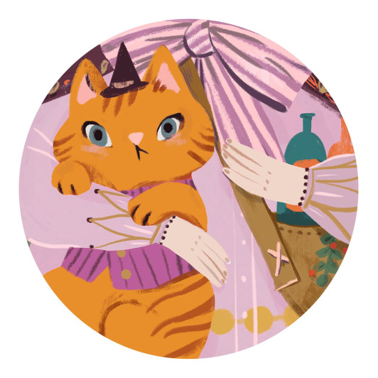 Čarodejnica Lily: Obrovské 36 dielne puzzle