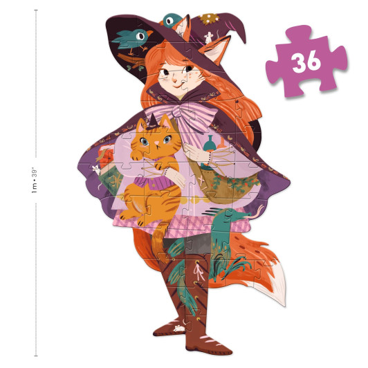 Čarodejnica Lily: Obrovské 36 dielne puzzle