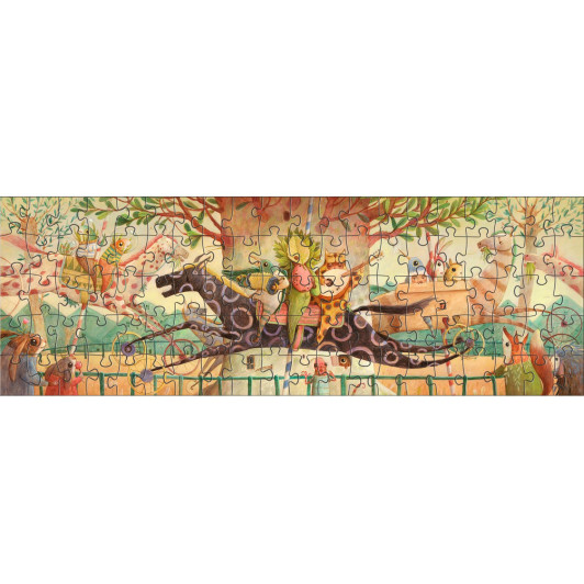 Puzzle Galéria: Nádherná jazda (100 dielikov)