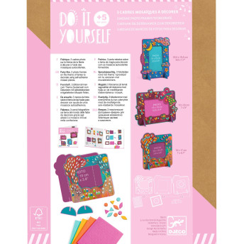 DIY – Vytvor si sám Fotorámiky z mozaiky: Víly