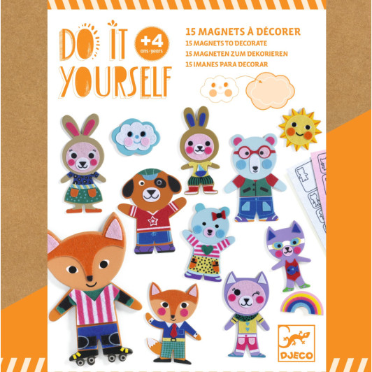 DIY Vyrob si sám 15 magnetiek na ozdobenie Zábavná rodina