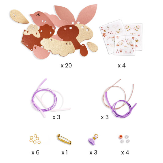 DIY – Vytvor si sám: Šperky Slečny Pinka ružová