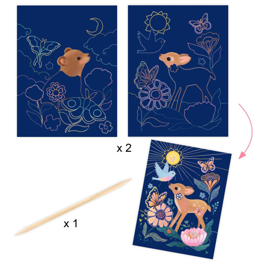 Fluffy box: veľká kreatívna sada 6 aktivít