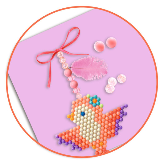 Zvieratká: Artistic Aqua, 3 prívesky z korálok – kreatívna sada