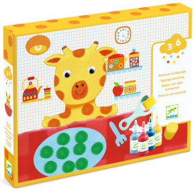 Maľovanie so špongiami: Dobrodružstvá s plyšovými hračkami