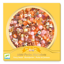 Koráliky Písmená Zlaté