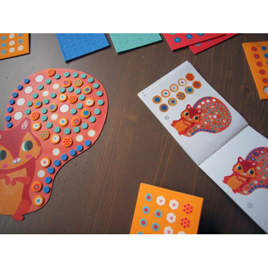 Mozaika Lesné Zvieratá