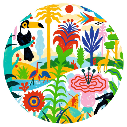 Puzzle Galéria Džungľa 100 dielov