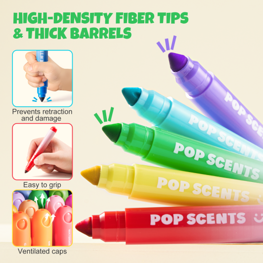 Fixky Umývateľné s vôňou 12 ks