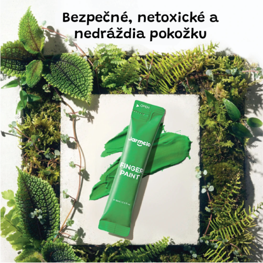 Prstové farby na cesty 12 ks