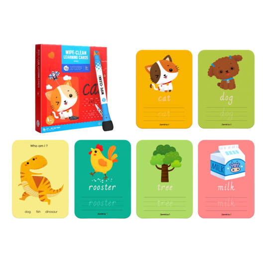 Stieracie edukatívne kartičky Slová EN