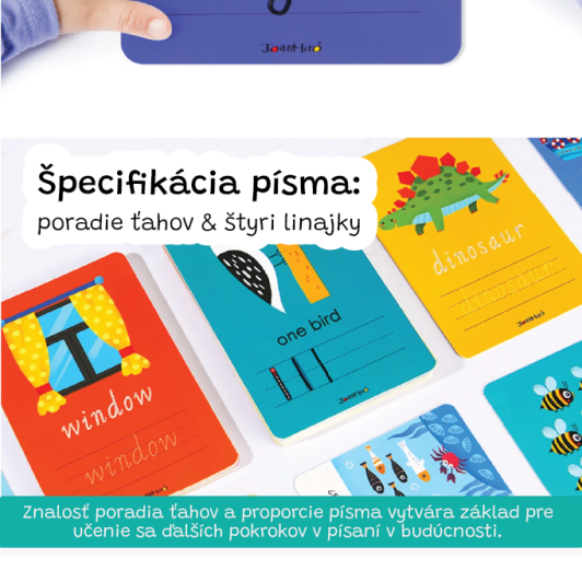 Stieracie edukatívne kartičky Slová EN