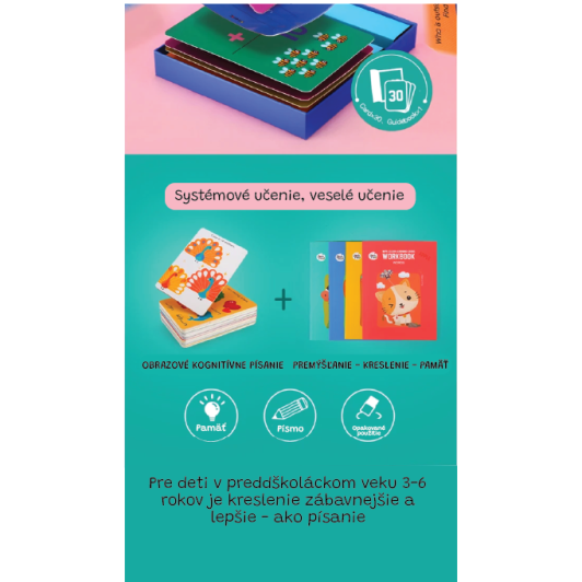 Stieracie edukatívne kartičky Slová EN