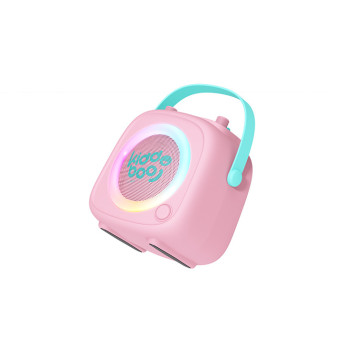 Bluetooth Karaoke set mikrofón a reproduktor KidsVoice Pink