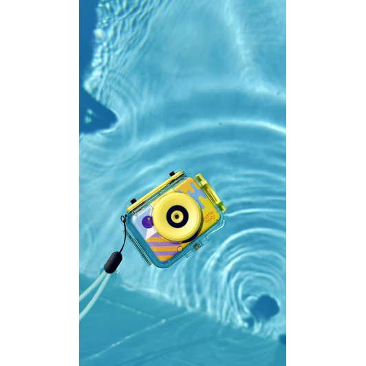Detská akčná kamera Splash Yellow