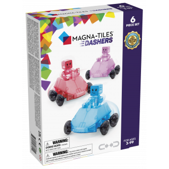 Magnetická stavebnica Dashers 6 dielov