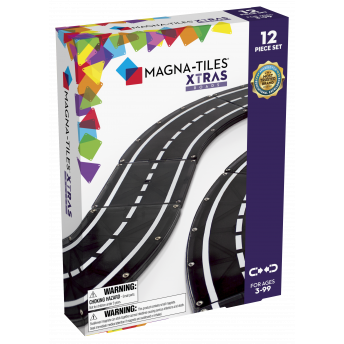 Magnetická stavebnica Xtras Roads 12 dielov