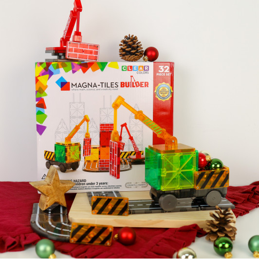 Magnetická stavebnica Builder 32 dielov