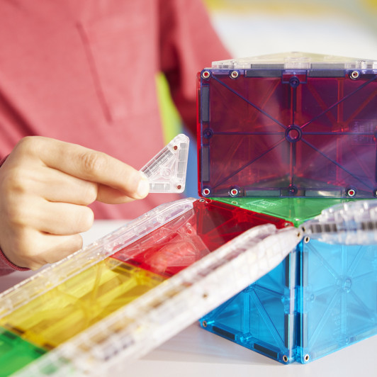 Magnetická stavebnica Rail Racers 33 dielov