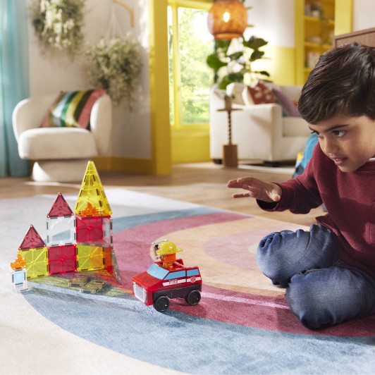 Magnetická stavebnica Fire Rescue 27 dielov