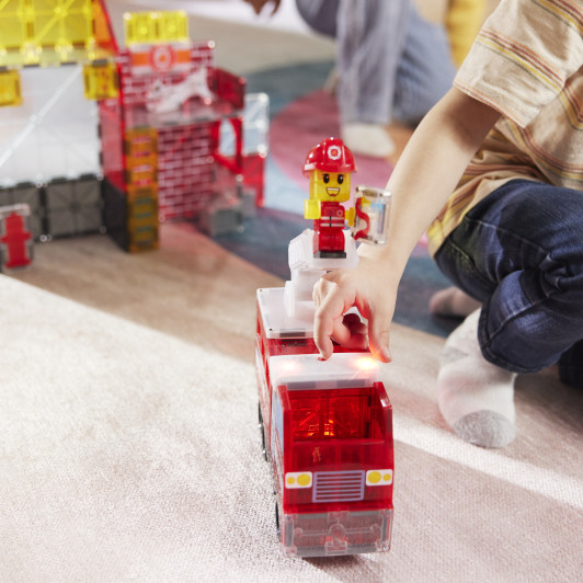 Magnetická stavebnica Fire Station 50 dielov