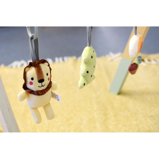 Drevená hrazdička Lesní kamaráti