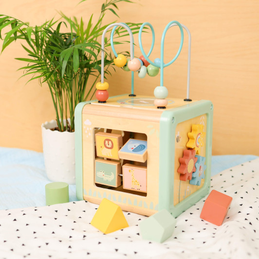 Kocka s aktivitami Lúka Pastel