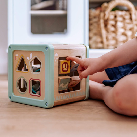 Kocka s aktivitami Lúka Pastel