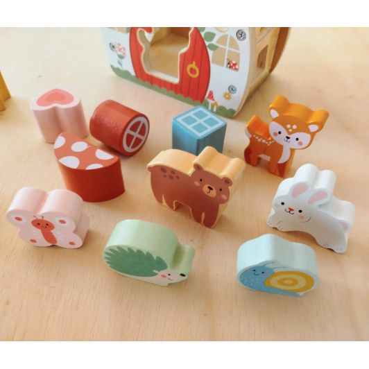 Vkladačka Tvary Domček