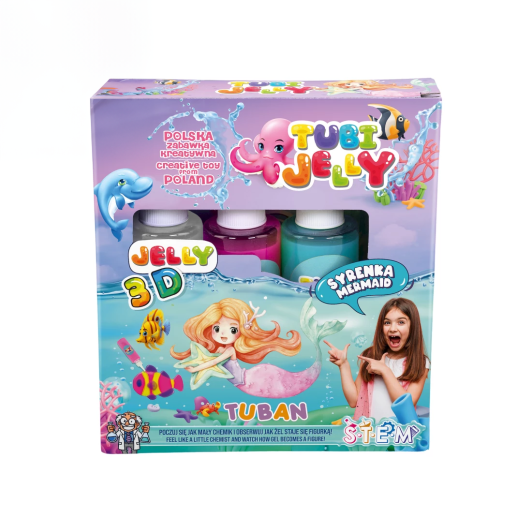 Tubi Jelly Kreatívny set Morská panna
