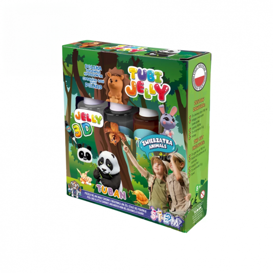 Tubi Jelly Kreatívny set Zvieratká