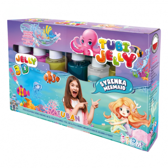 Tubi Jelly Kreatívny set XL Morská panna