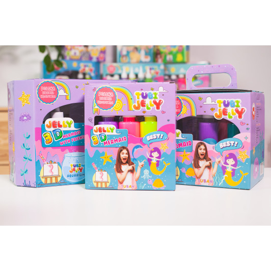 Tubi Jelly Kreatívny set XL Morská panna
