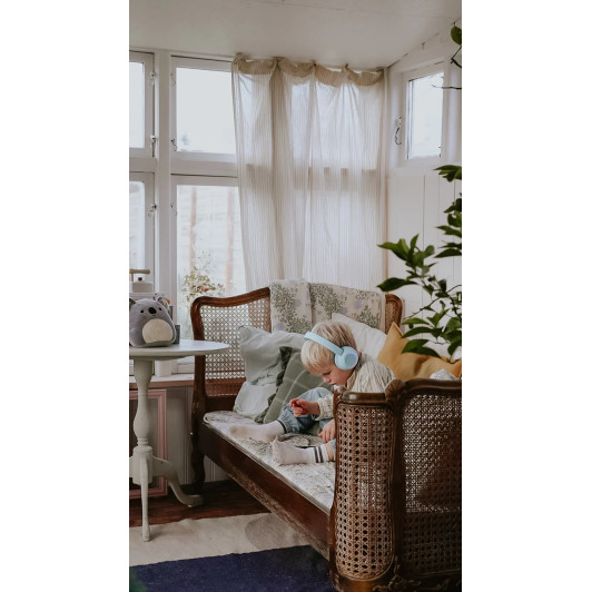 Bezdrôtové slúchadlá s podsvietením Blue