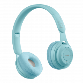 Bezdrôtové detské slúchadlá Pastel Blue