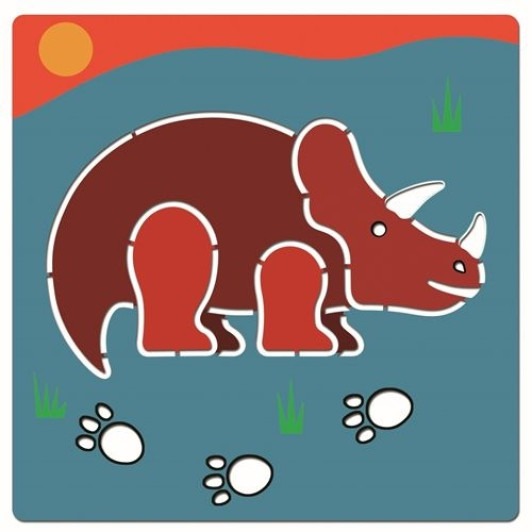 Dinosaury Kresliace šablóny