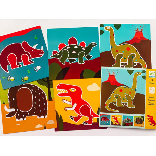 Dinosaury Kresliace šablóny