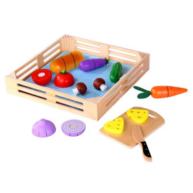 Krájanie Zelenina v debničke