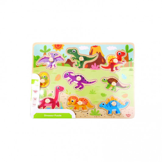 Vkladacie puzzle Dinosaury
