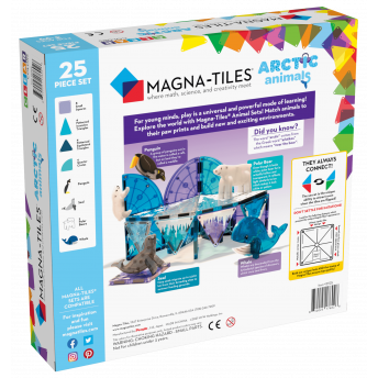 Magnetická stavebnica Arctic 25 dielov